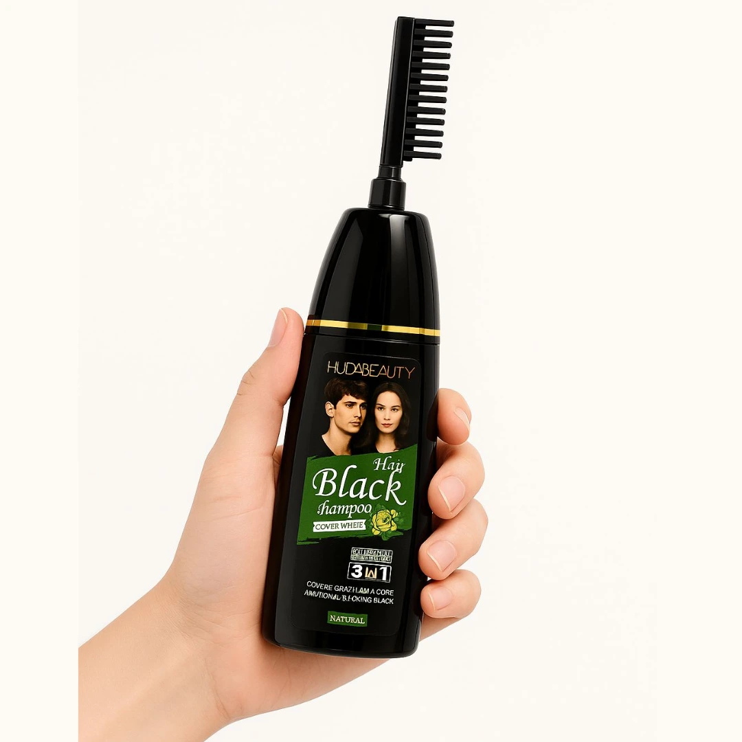 Huda Beauty Hair Black Shampoo 3 in 1 - Image 3