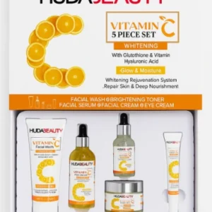 HUDA BEAUTY Vitamin C 5-Piece Skincare Set