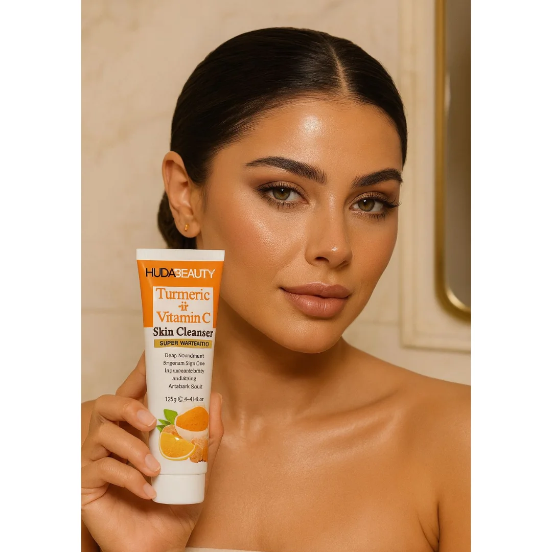 Huda Beauty Turmeric + Vitamin C Cleanser - Image 3